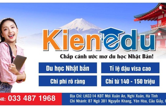 Kiến Education tuyển sinh du học Nhật Bản kỳ tháng 7/2024